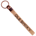 ROSE GOLD RHINESTONE WRISTLET KEYCHAIN