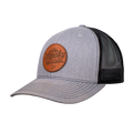 SADDLE BROWN LOGO PATCH HAT