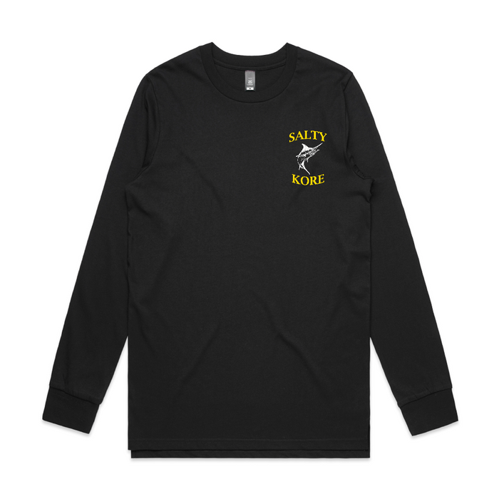Salty Kore Long Sleeve T-Shirt (Front)