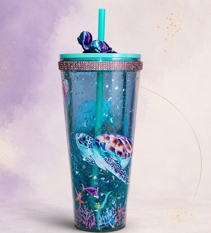 Sea Turtle Under the Sea – 24 oz