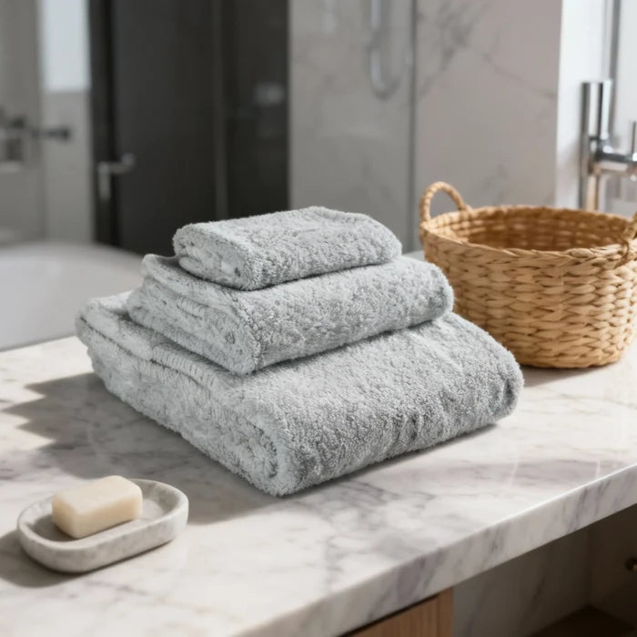 Set of Three Sea Cotton Quick Dry Terry Cloth Towels