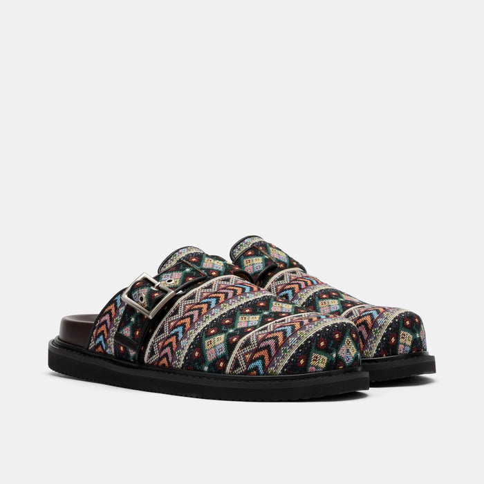 Shiloh Midnight Mirage Loafer Mules