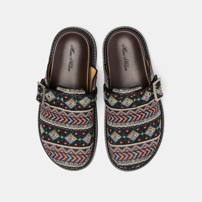 Shiloh Midnight Mirage Loafer Mules
