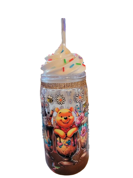 Silly Bear in a Sundae Shop