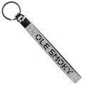 SILVER RHINESTONE WRISTLET KEYCHAIN