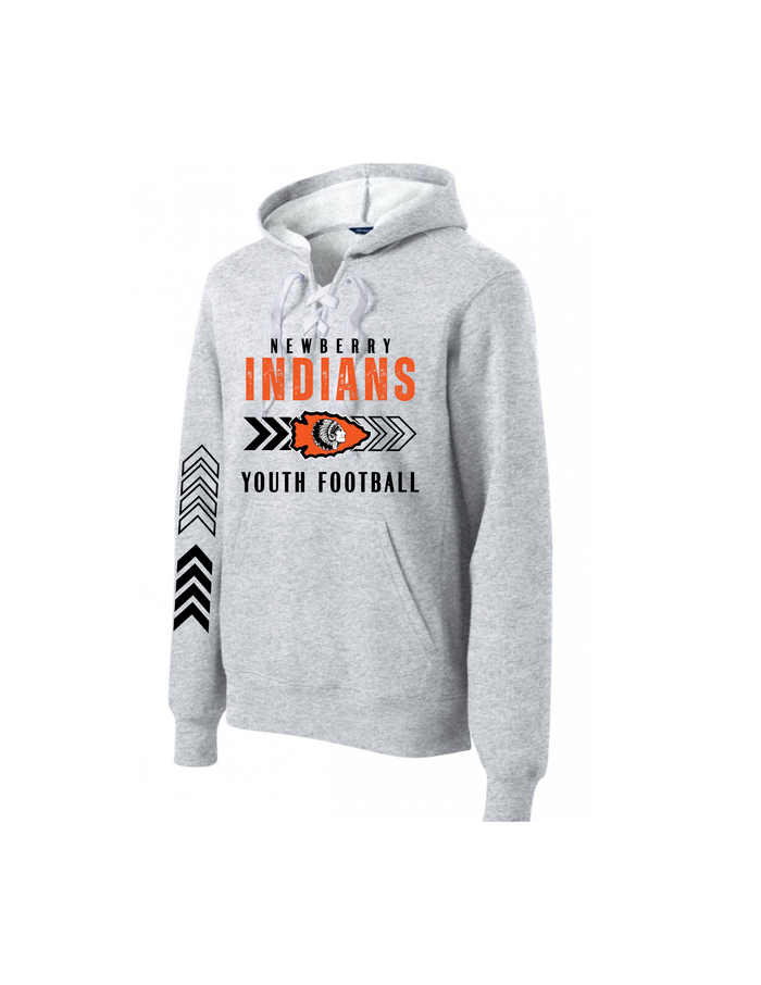 SportsTek Lace Up Hoodie