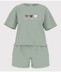 SS24-A0ADR 01 HERBIER 25% SALE 50% SHORT SLEEVES HEARTS HOMEWEAR ICONIC PYJAMAS SUMMER SPRING 2024