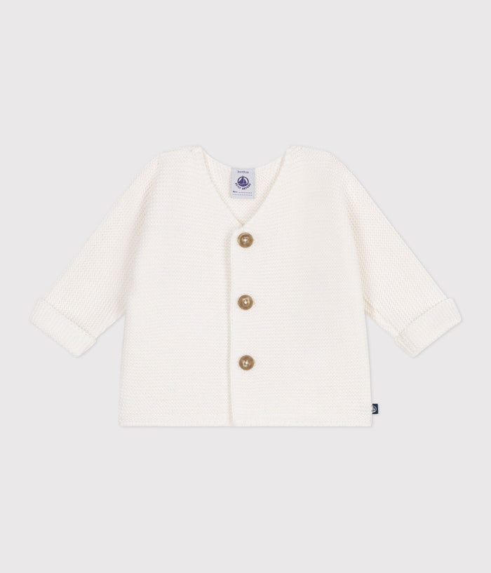 SS25 - A0CES 13 WHITE CARDIGAN LONG SLEEVES SPRING SUMMER 2025