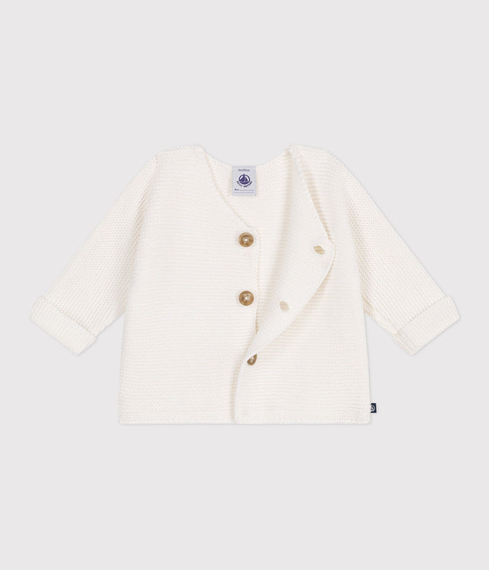 SS25 - A0CES 13 WHITE CARDIGAN LONG SLEEVES SPRING SUMMER 2025