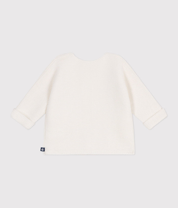 SS25 - A0CES 13 WHITE CARDIGAN LONG SLEEVES SPRING SUMMER 2025