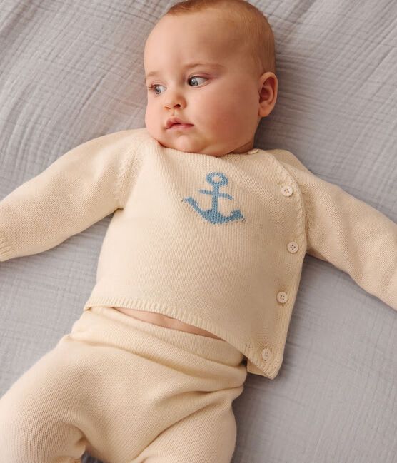 SS25 - A0CEW 07 WHITE NEWBORN SAILOR SETS