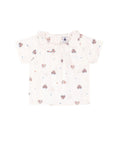 SS25 - A0CKR 01 WHITE MULTI HEARTS SPRING SUMMER 2025 TOPS