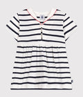 SS25 - A0CNZ 01 WHITE NAVY DRESSES SAILOR SPRING SUMMER 2025 STRIPES