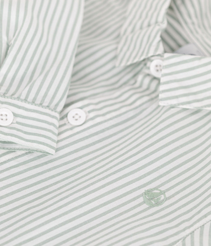SS25 - A0CP9 09 GREEN WHITE SPRING SUMMER 2025 STRIPES TOPS