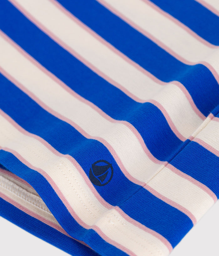 SS25 - A0CQ9 01 CREAM MULTI SPRING SUMMER 2025 STRIPES TOPS
