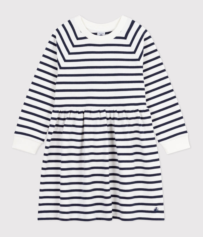 SS25 - A0CRC 01 WHITE NAVY DRESSES SPRING SUMMER 2025 STRIPES
