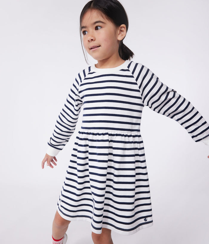 SS25 - A0CRC 01 WHITE NAVY DRESSES SPRING SUMMER 2025 STRIPES