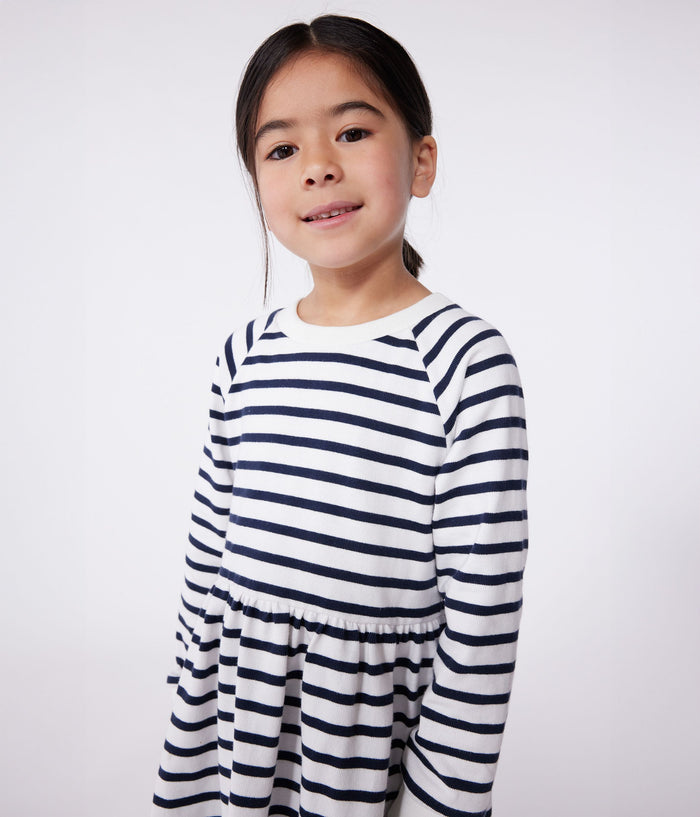 SS25 - A0CRC 01 WHITE NAVY DRESSES SPRING SUMMER 2025 STRIPES
