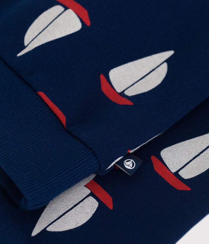 SS25 - A0CRR 01 NAVY MULTI LONG SLEEVES SAILOR SPRING SUMMER 2025 SWEATSHIRT