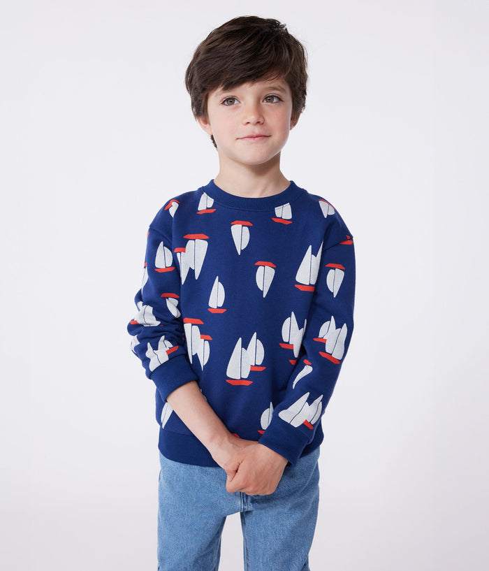 SS25 - A0CRR 01 NAVY MULTI LONG SLEEVES SAILOR SPRING SUMMER 2025 SWEATSHIRT