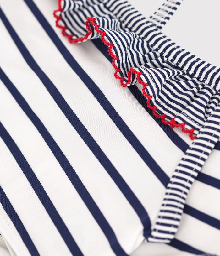SS25 - A0CXL 01 WHITE NAVY 25% SALE SPRING SUMMER 2025 STRIPES SWIMWEAR