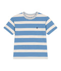 SS25 - A0CYN 01 BLUE CREAM SPRING SUMMER 2025 STRIPES TSHIRTS