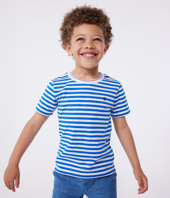 SS25 - A0CYW 01 BLUE WHITE 25% SALE SPRING SUMMER 2025 STRIPES TSHIRTS