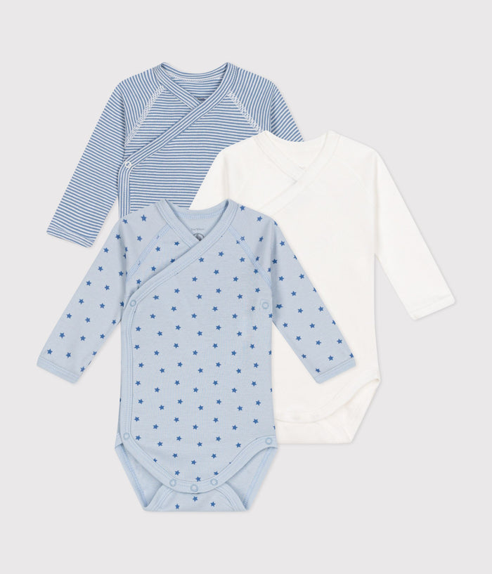 SS26 - A0ATI 00 BLUE MULTI BABY BODYSUITS FALL WINTER 2025/26 NEWBORN STARS STRIPES