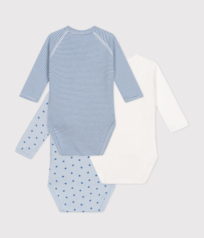 SS26 - A0ATI 00 BLUE MULTI BABY BODYSUITS FALL WINTER 2025/26 NEWBORN STARS STRIPES