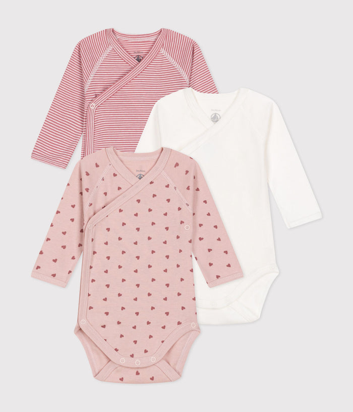 SS26 - A0ATI 98 PINK MULTI BABY BODYSUITS FALL WINTER 2025/26 NEWBORN STARS STRIPES