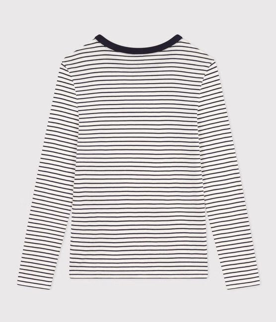 SS26 - A0BLL 04 WHITE NAVY SPRING SUMMER 2026 STRIPES TOPS WOMEN