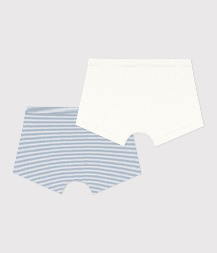 SS26 - A0BMJ 00 WHITE BLUE SPRING SUMMER 2026 STRIPES UNDERWEAR