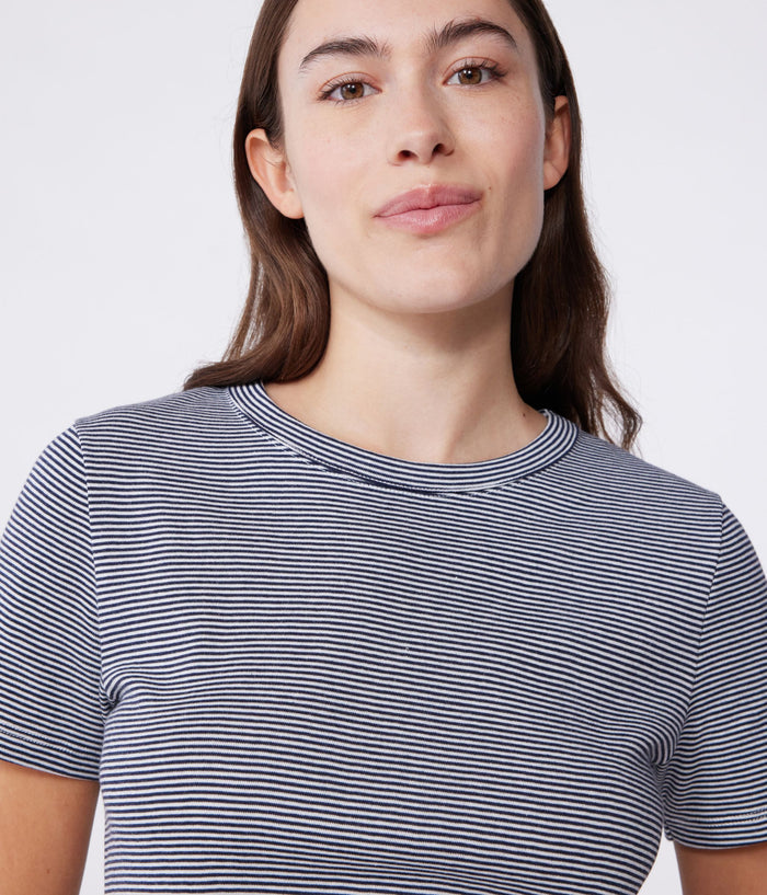 SS26 - A0BOK 01 NAVY WHITE PERMANENTS SPRING SUMMER 2026 STRIPES TOPS