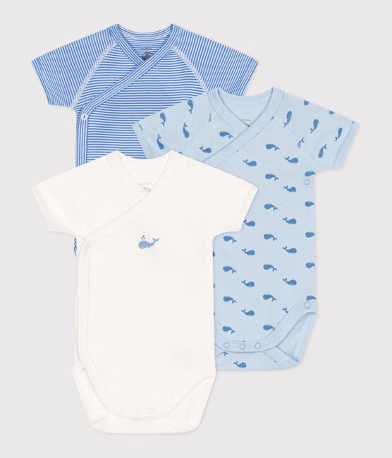 SS26 - A0CCZ 00 BLUE MULTI BABY BODYSUITS FALL WINTER 2025/26 NEWBORN SAILOR STRIPES