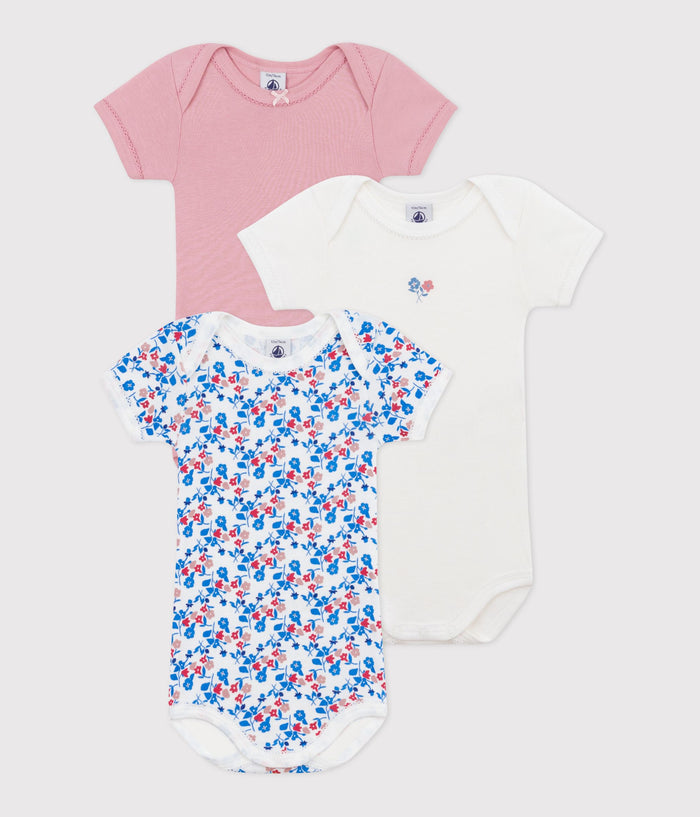 SS26 - A0CQI 00 MULTI BABY BODYSUITS FLORAL NEWBORN SPRING SUMMER 2025
