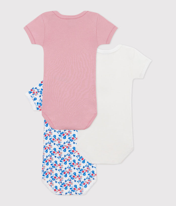 SS26 - A0CQI 00 MULTI BABY BODYSUITS FLORAL NEWBORN SPRING SUMMER 2025