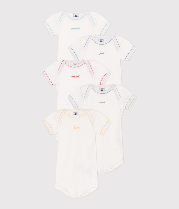 SS26 - A0CR2 00 WHITE BABY BODYSUITS PARISIAN SPRING SUMMER 2026
