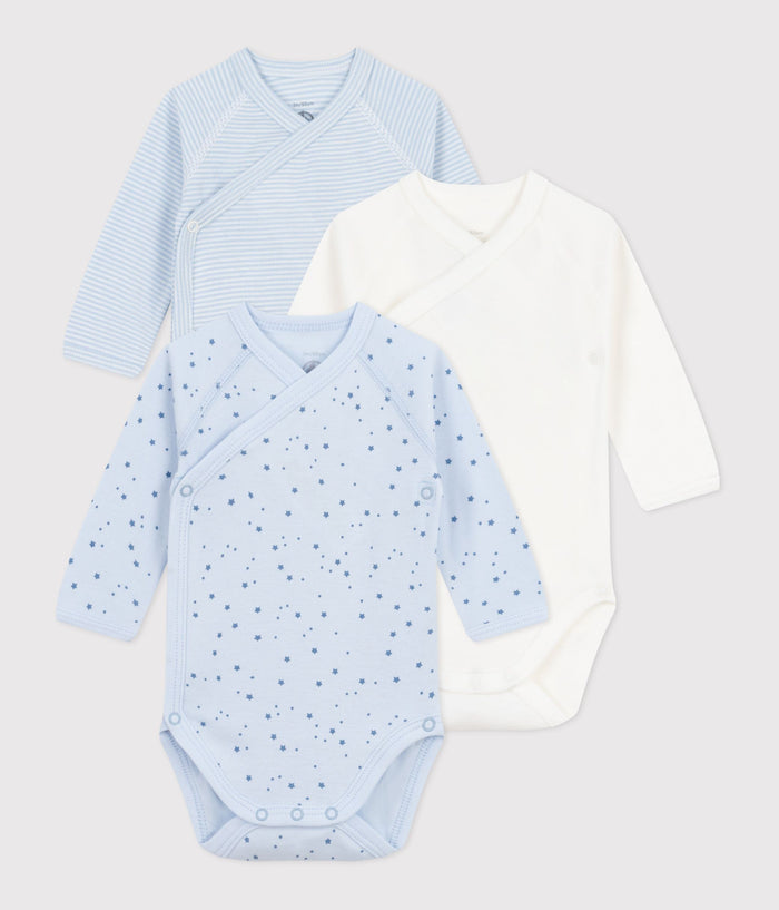 SS26 - A0DZM 00 BLUE BABY BODYSUITS FALL WINTER 2025/26 NEWBORN STARS