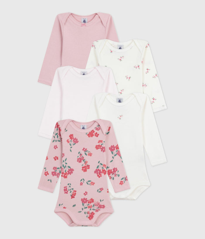 SS26 - A0E2V 00 MULTI BABY BODYSUITS FALL WINTER 2025/26 FLORAL NEWBORN STRIPES