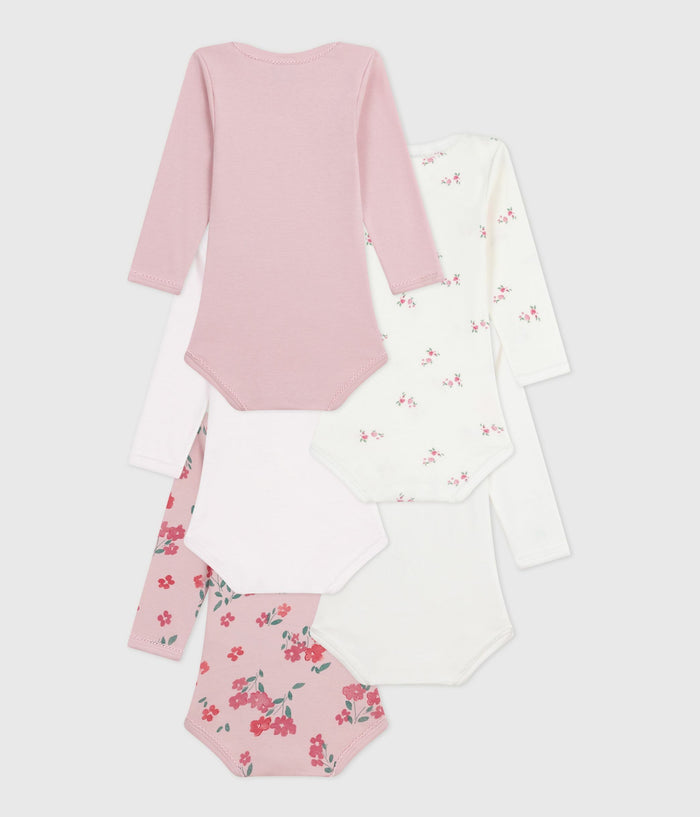 SS26 - A0E2V 00 MULTI BABY BODYSUITS FALL WINTER 2025/26 FLORAL NEWBORN STRIPES