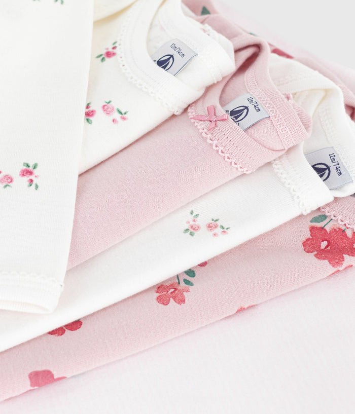 SS26 - A0E2V 00 MULTI BABY BODYSUITS FALL WINTER 2025/26 FLORAL NEWBORN STRIPES