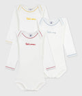SS26 - A0EAZ 00 WHITE BABY BODYSUITS FALL WINTER 2025/26 NEWBORN