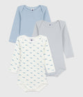 SS26 - A0EB1 00 WHITE MULTI BABY BODYSUITS FALL WINTER 2025/26 NEWBORN SAILOR STRIPES