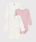 SS26 - A0ED1 00 MULTI BABY BODYSUITS FLORAL HEARTS NEWBORN SPRING SUMMER 2026
