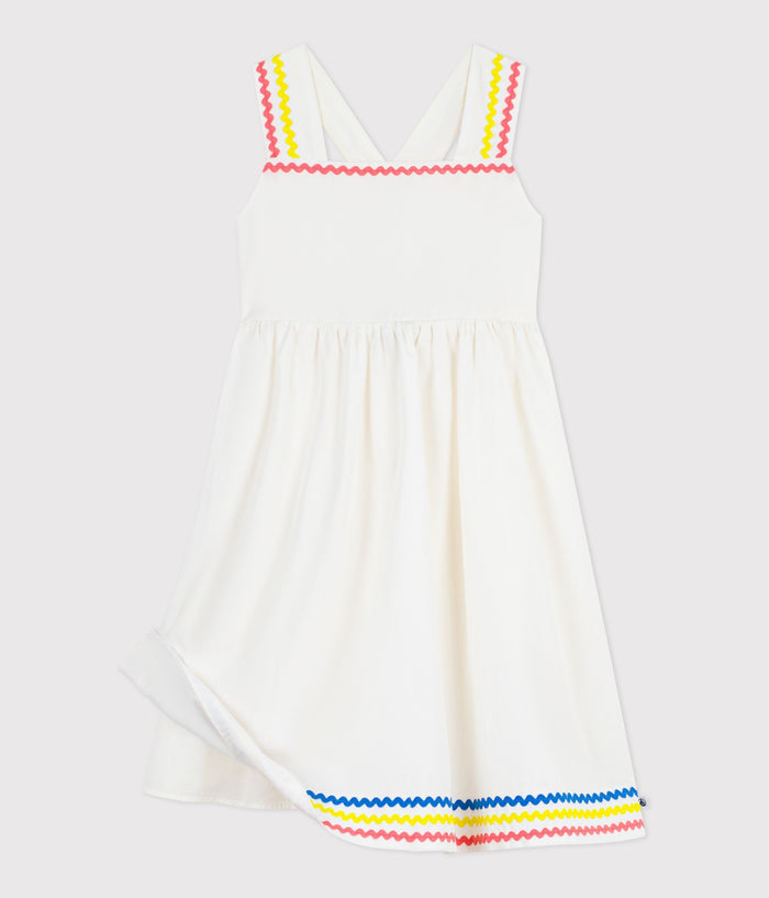 SS26 - A0EZZ 01 WHITE DRESSES GIRL NEW ARRIVAL SPRING SUMMER 2026