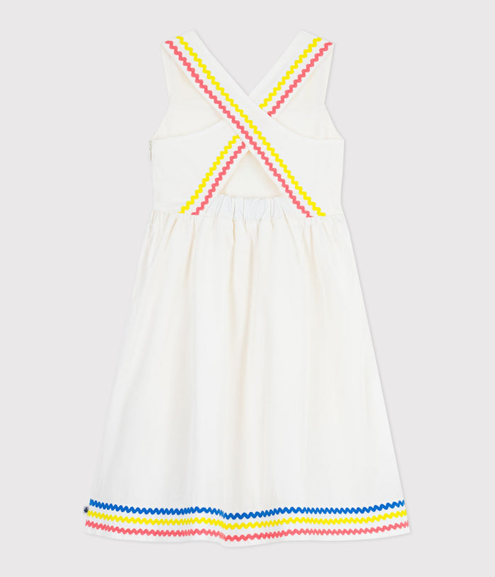 SS26 - A0EZZ 01 WHITE DRESSES GIRL NEW ARRIVAL SPRING SUMMER 2026