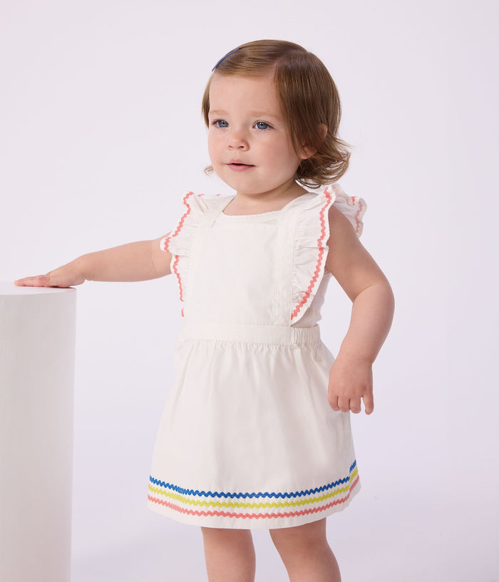 SS26 - A0F4R 01 WHITE BABY DRESSES NEW ARRIVAL SPRING SUMMER 2026