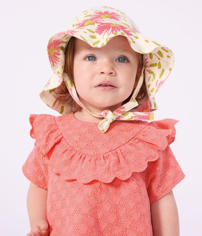 SS26 - A0F51 02 CORAL BABY DRESSES NEW ARRIVAL