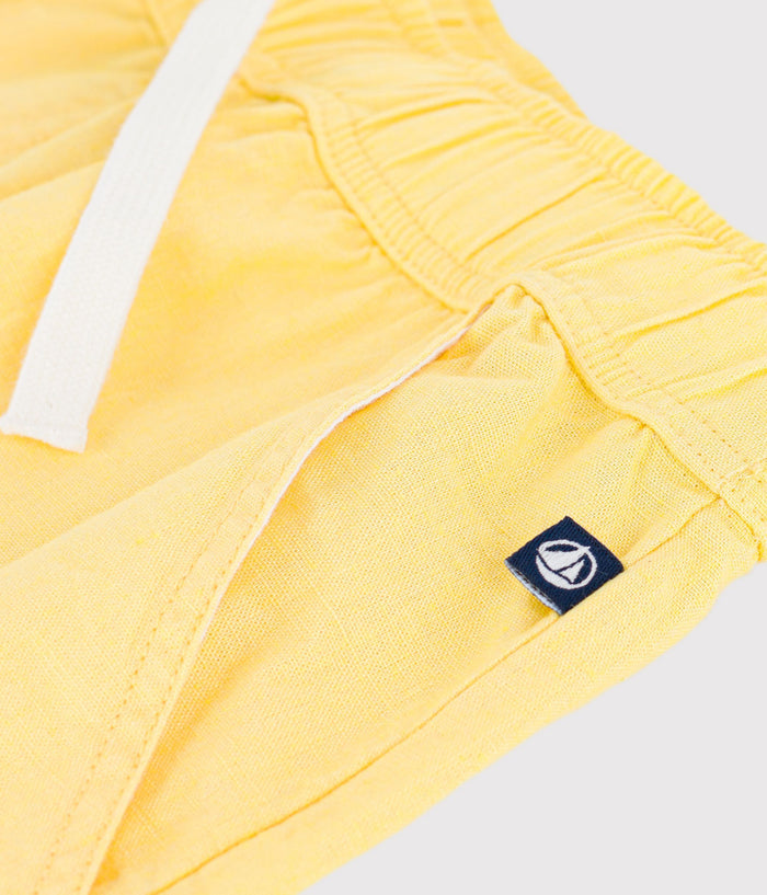 SS26 - A0F5Q 01 YELLOW BOTTOMS BOY NEW ARRIVAL