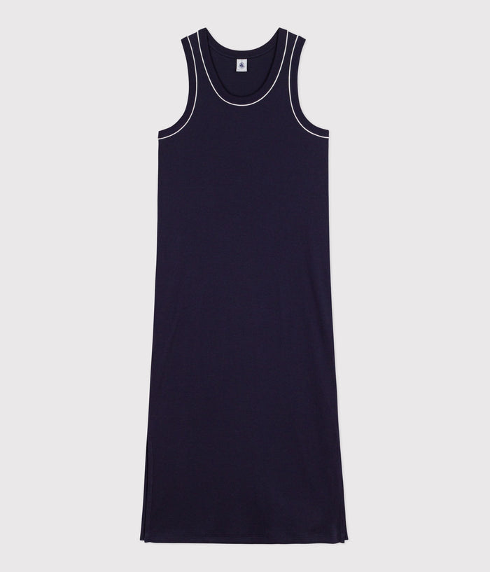 SS26 - A0F68 01 NAVY DRESSES PERMANENTS SPRING SUMMER 2026 WOMEN